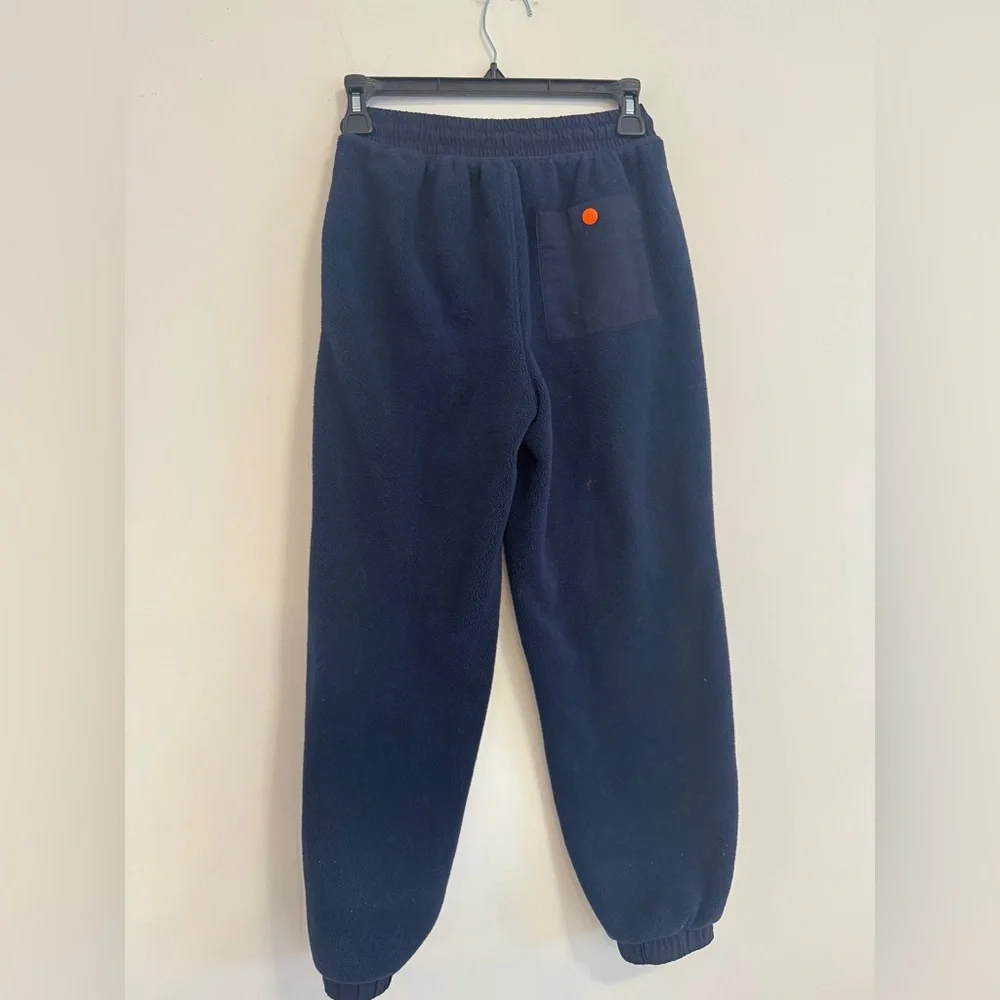 Old Navy Kids Navy Joggers with Orange Accent